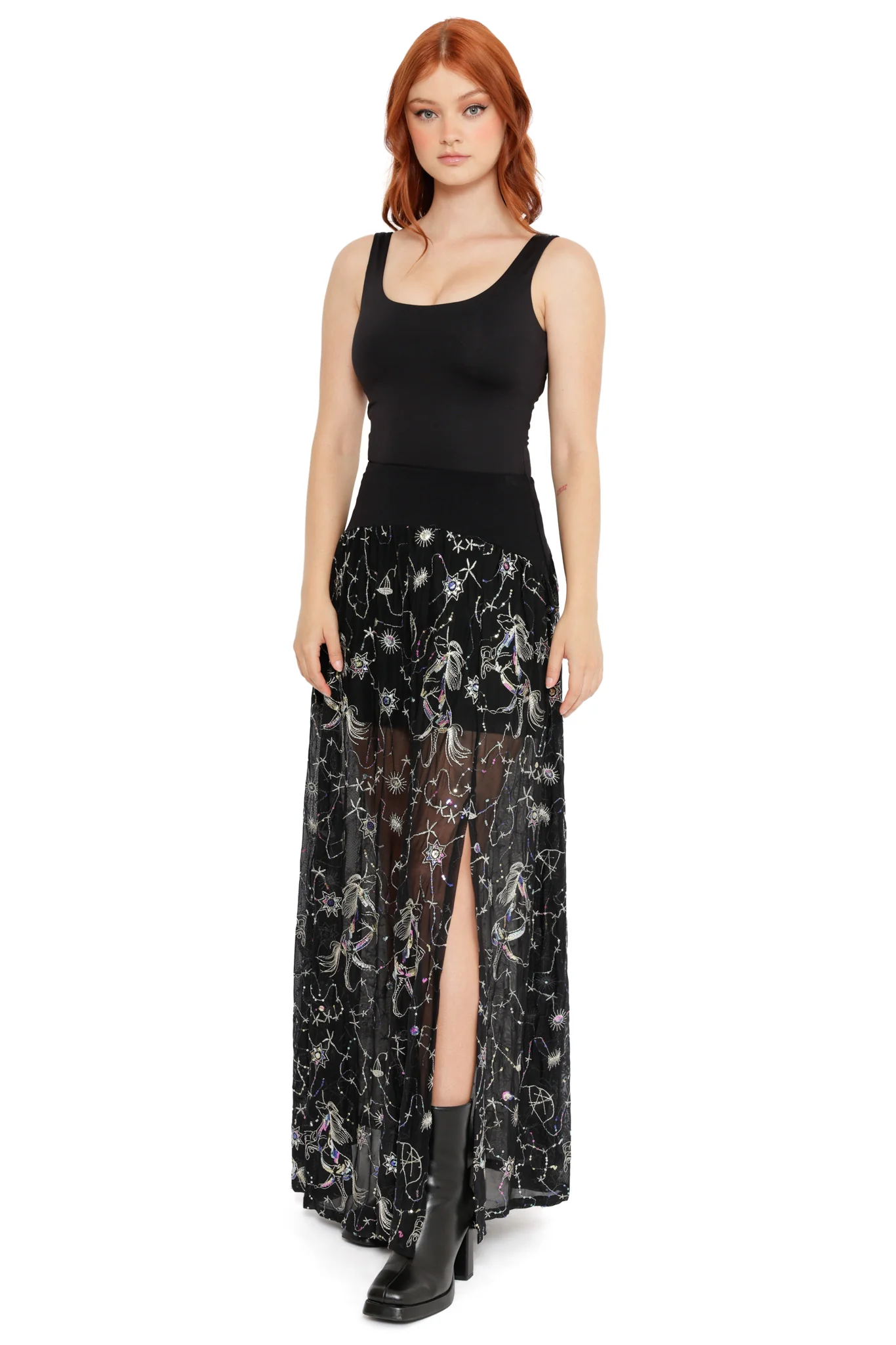 Astraea Flowy Maxi Skirt