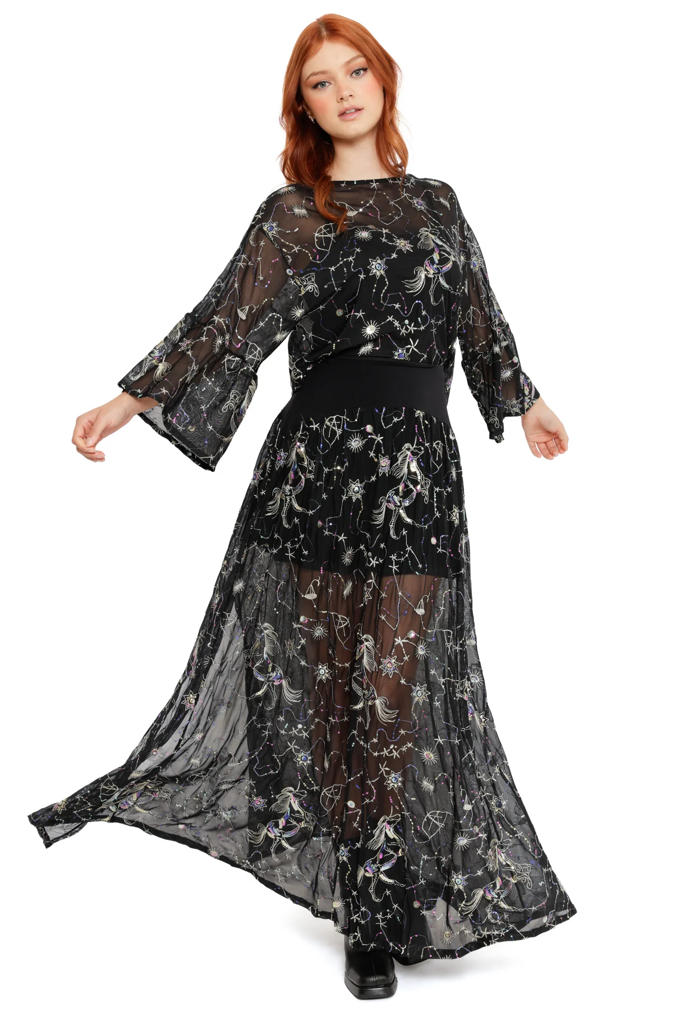 Astraea Flowy Maxi Skirt - Image 2