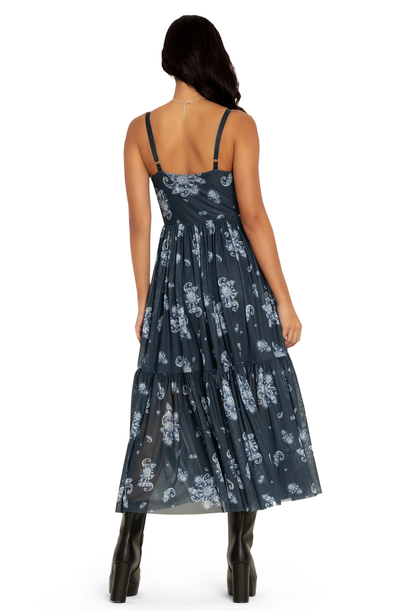 Baldur's Bouquet Sheer Midaxi Dress - Image 2