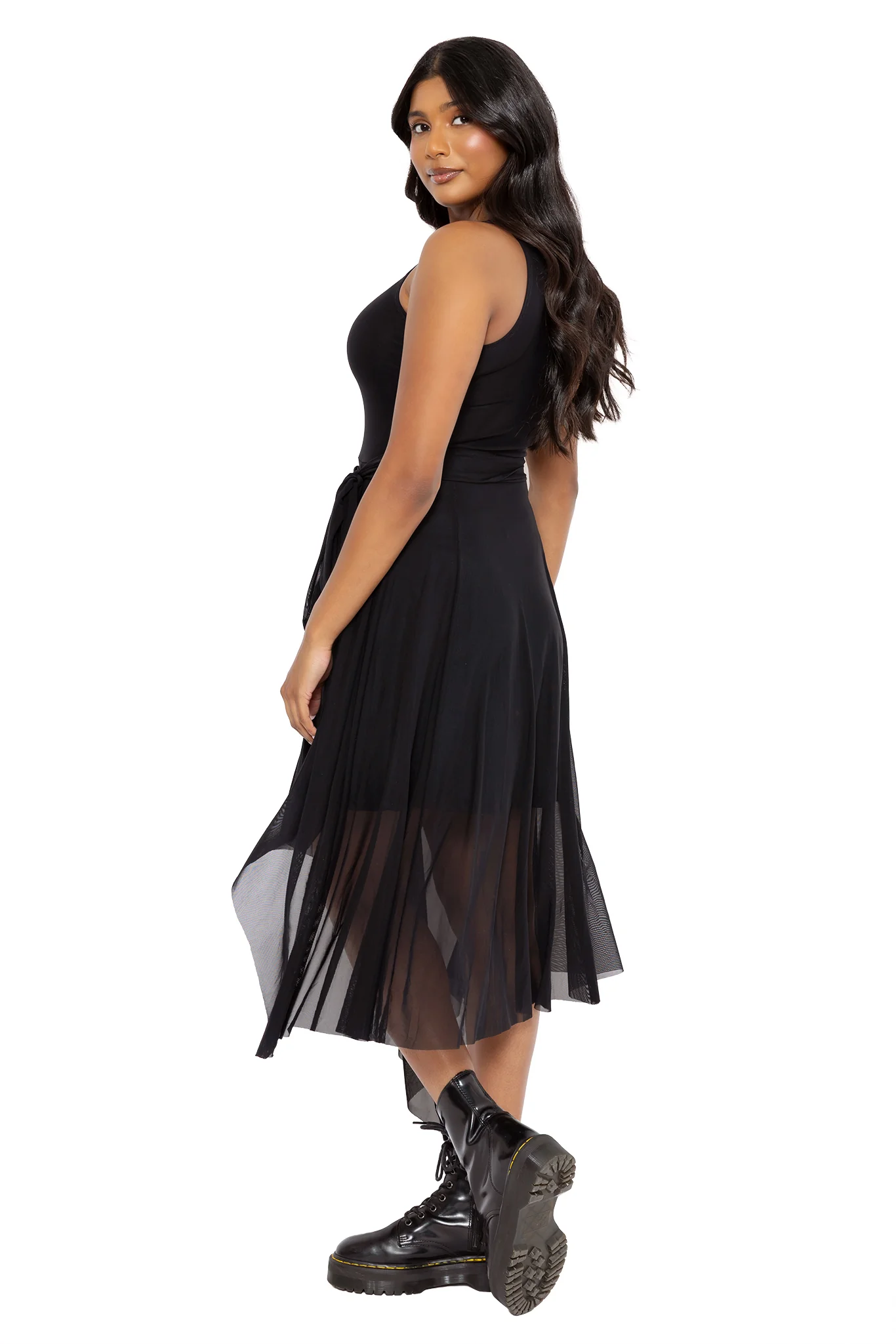 Black Duchess Dress - Image 5