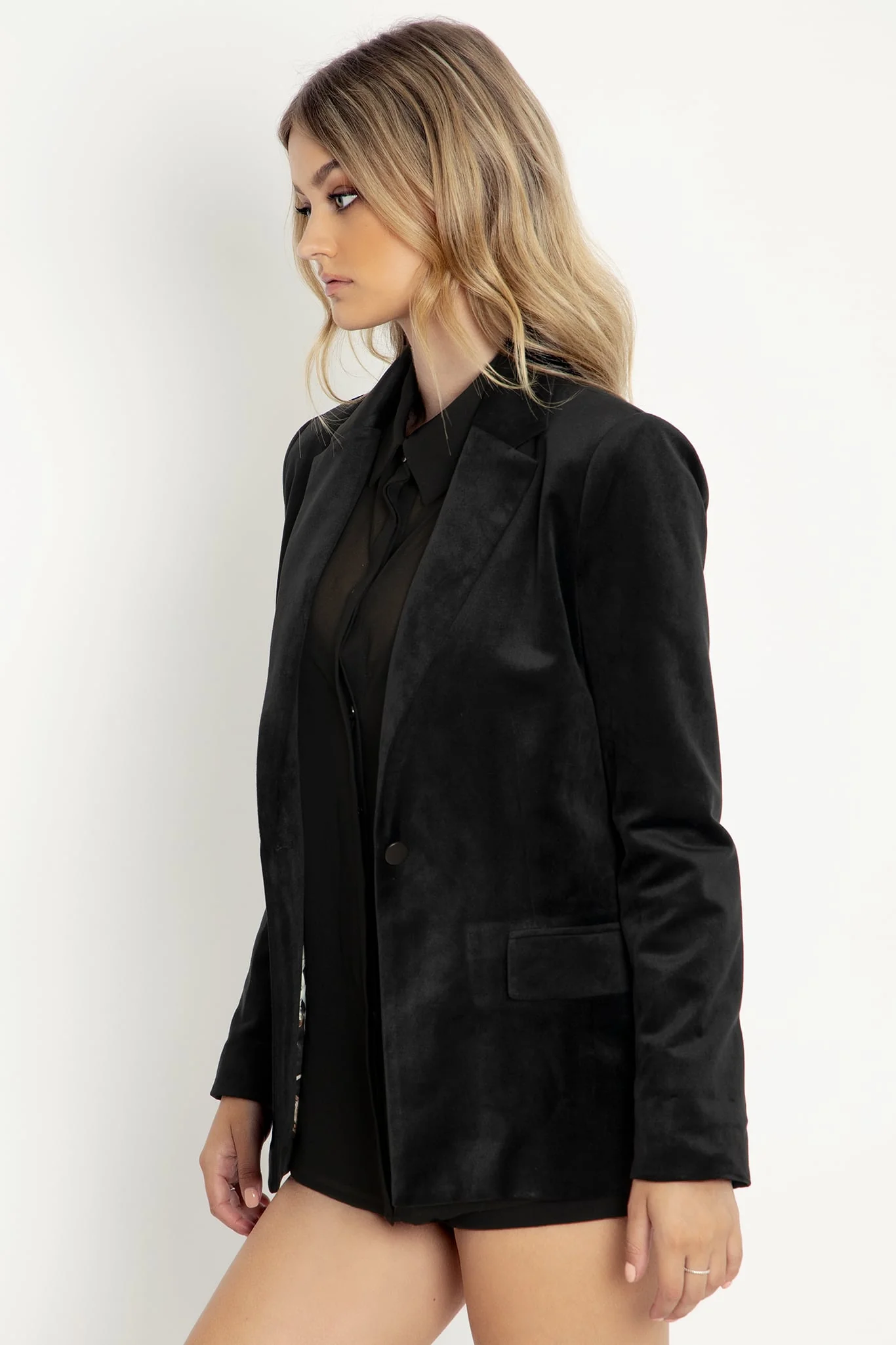 Black Velvet October's Moon Blazer - Image 4