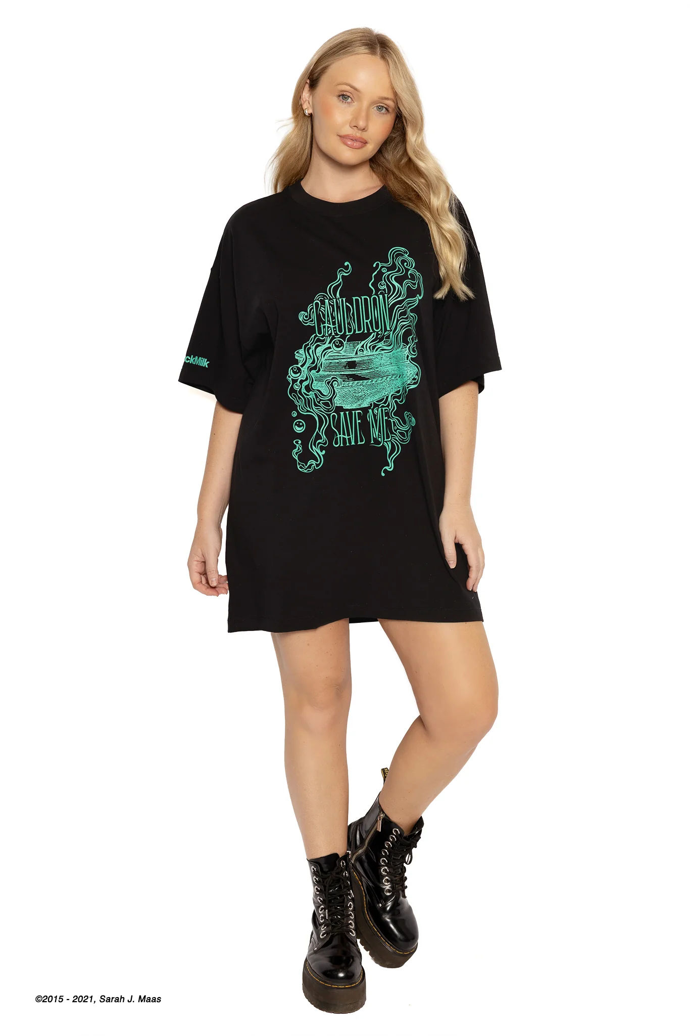 Cauldron Save Me Cotton Big Tee - Image 3
