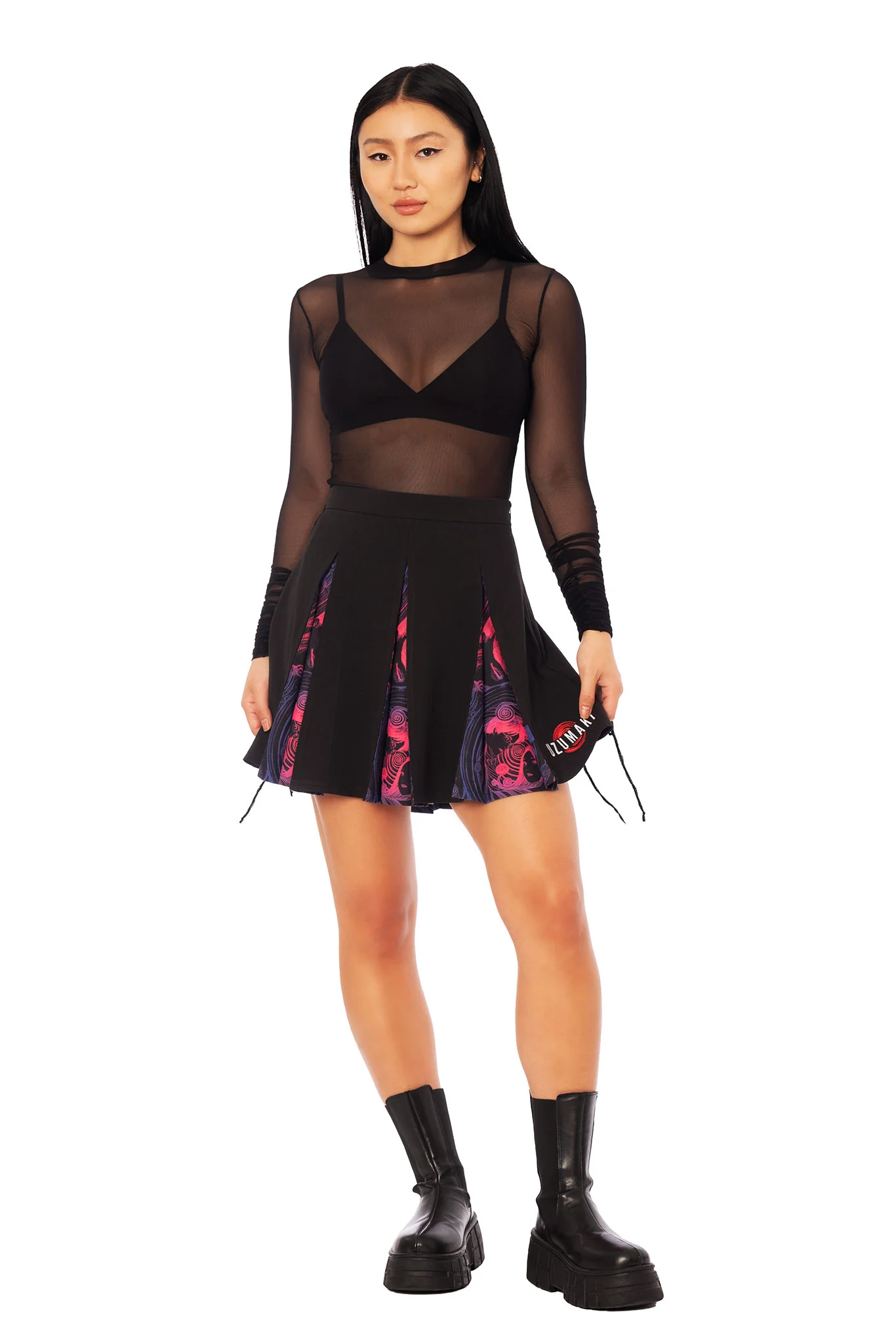 Coiling Chapters Pleated Skirt - Image 2