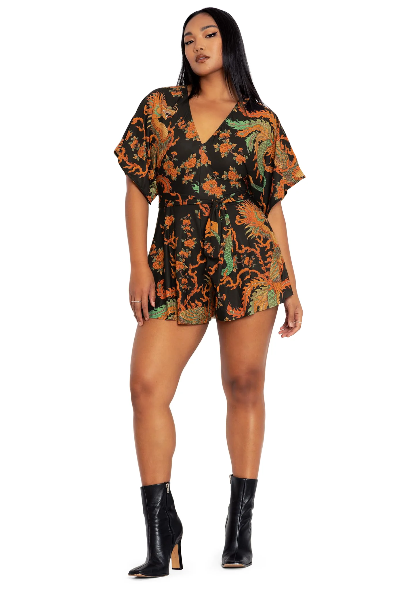 Dragon Rising Slinky Playsuit