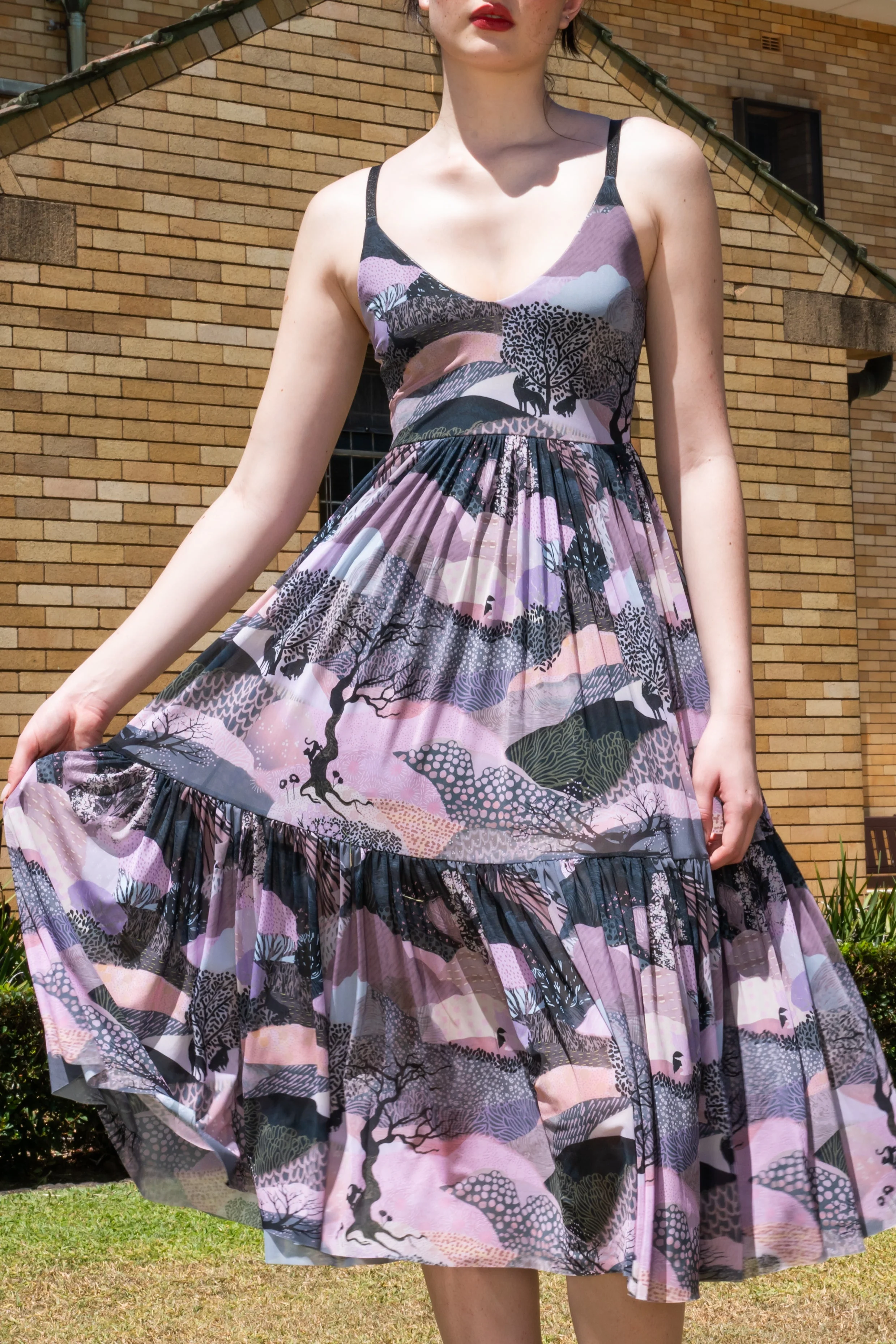 Edge of Night Sheer Midaxi Dress - Image 8