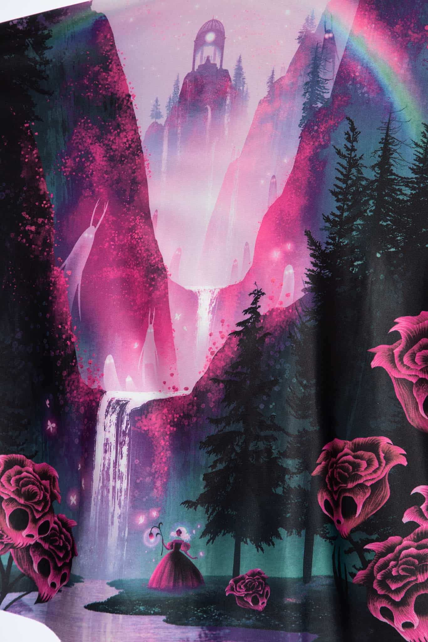 Grimrose Gorge Wrap Skater Dress - Image 4