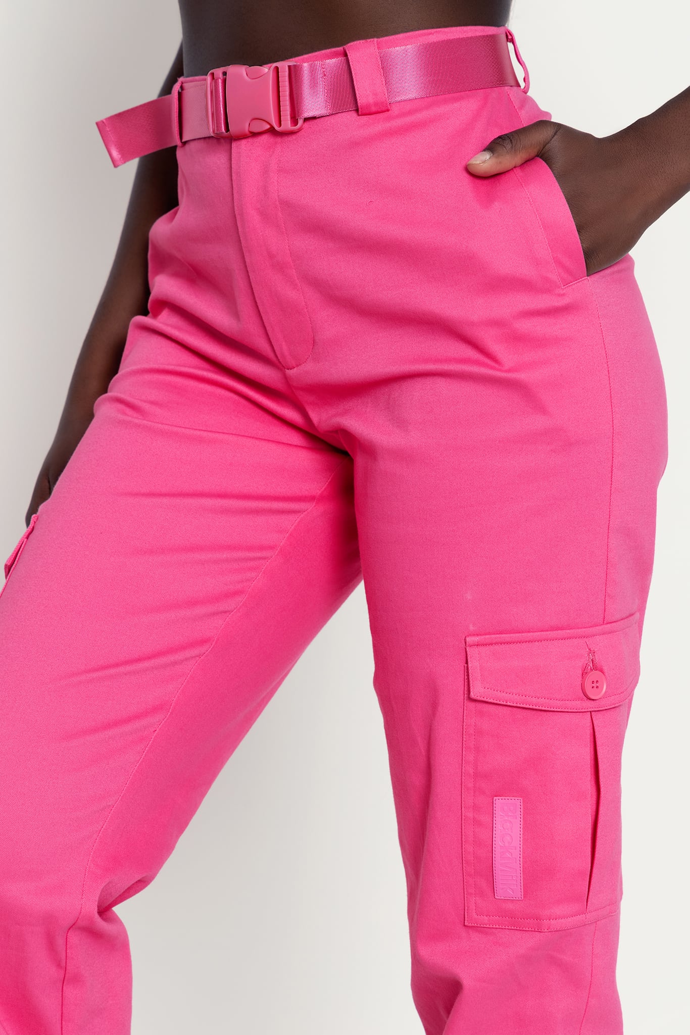Hot Pink Cargo Pants - Image 6