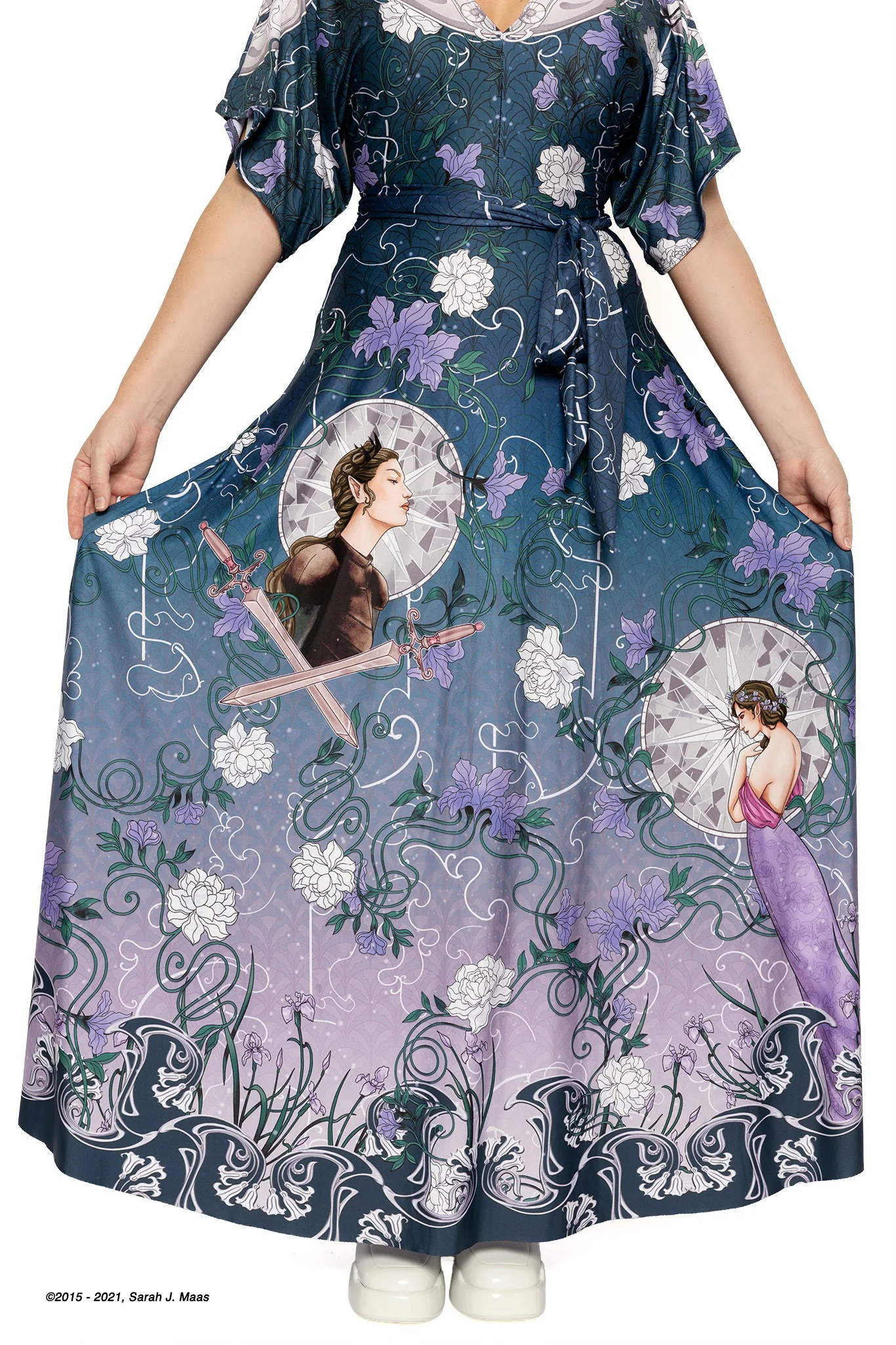 House of Archeron Kimono Maxi Dress - Image 5