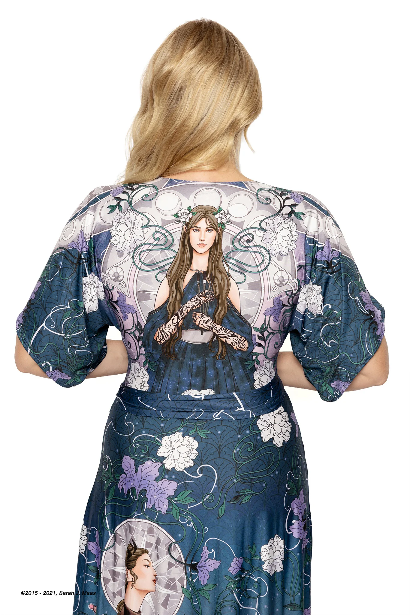 House of Archeron Kimono Maxi Dress - Image 8
