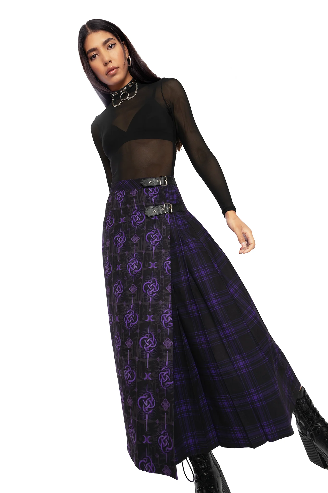 Infinity Snake Midaxi Kilt - Image 6