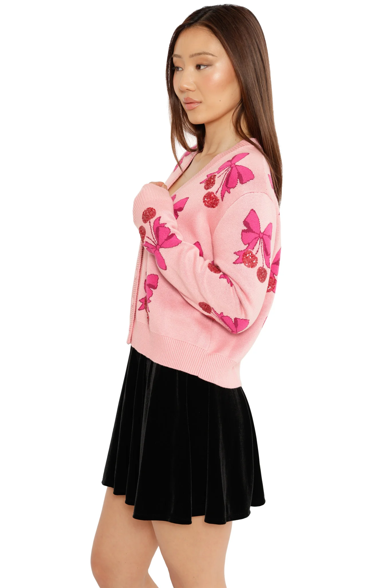 Merry Berry Knit Cardigan - Image 6