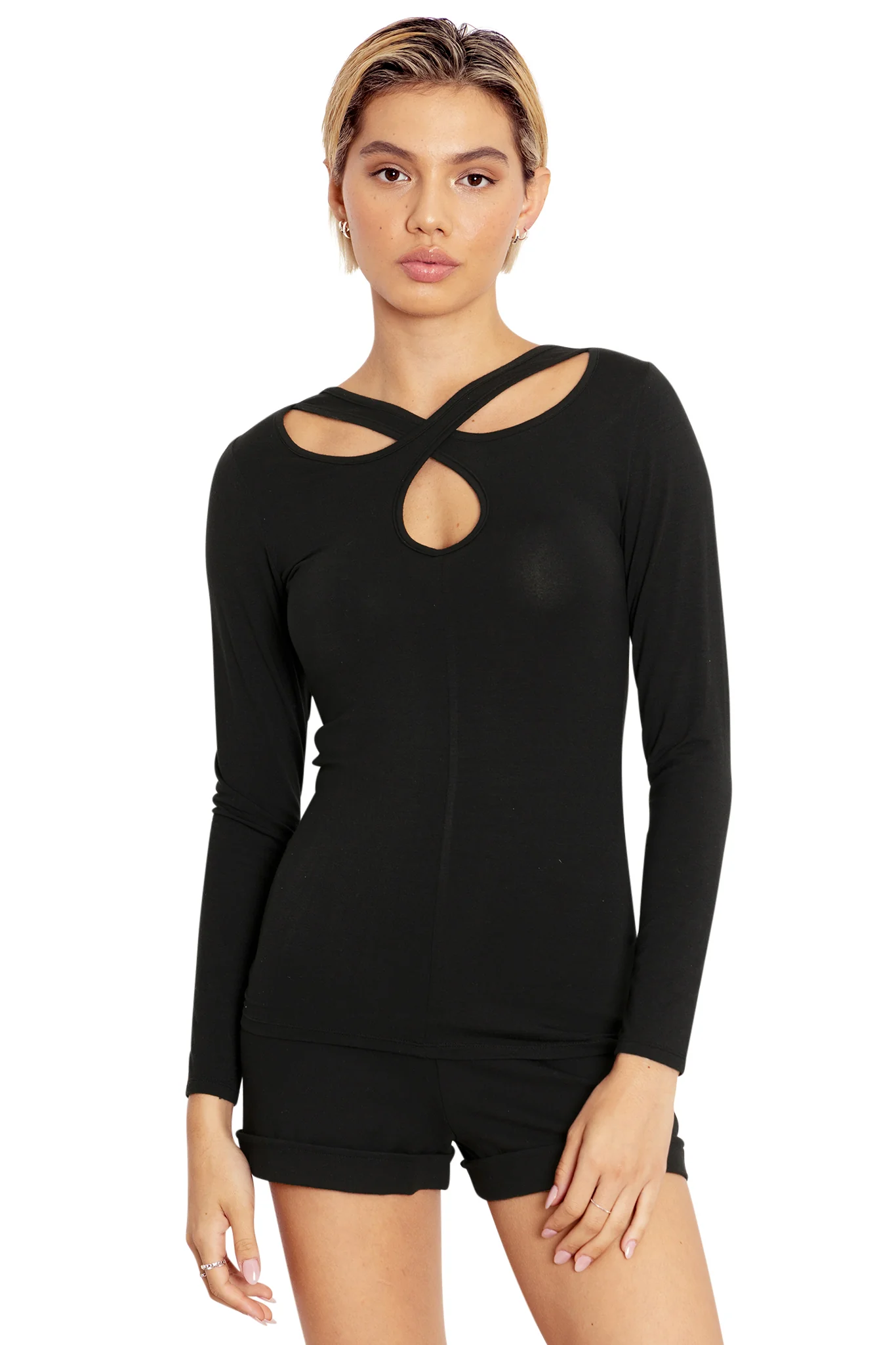 Peep It Long Sleeve Top
