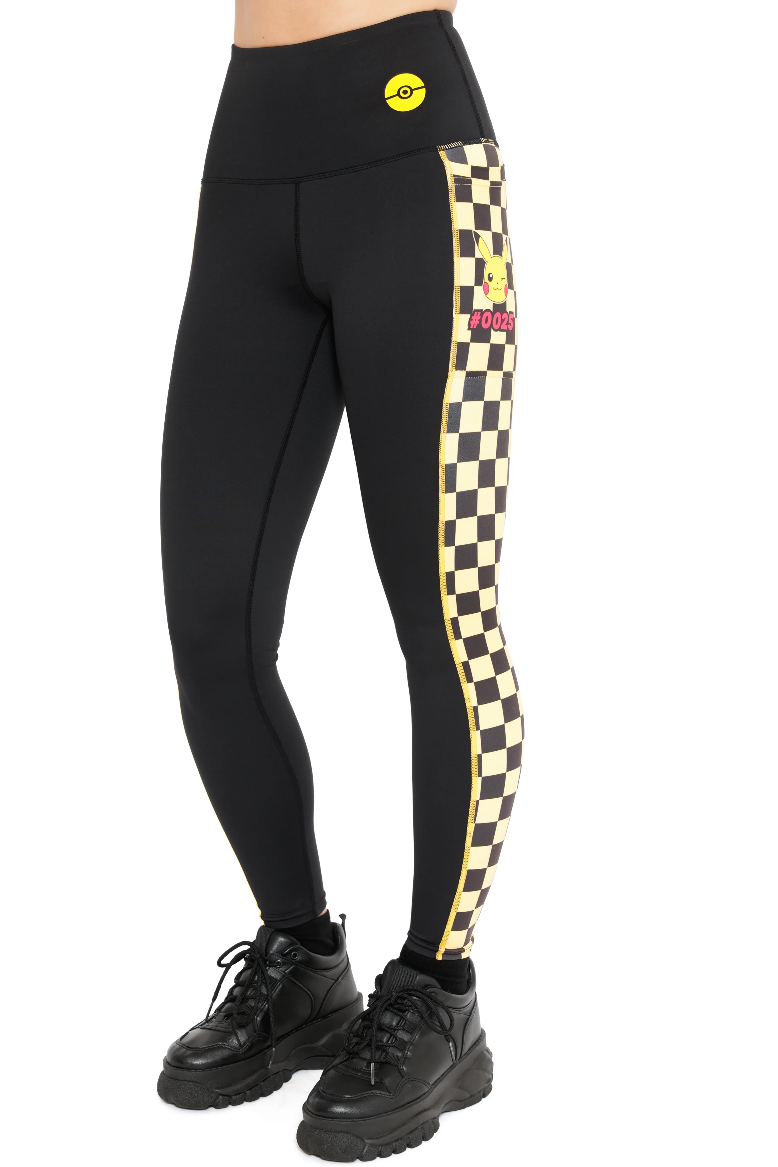 Pikachu Nostalgia High Waisted Ninja Pants - Image 3