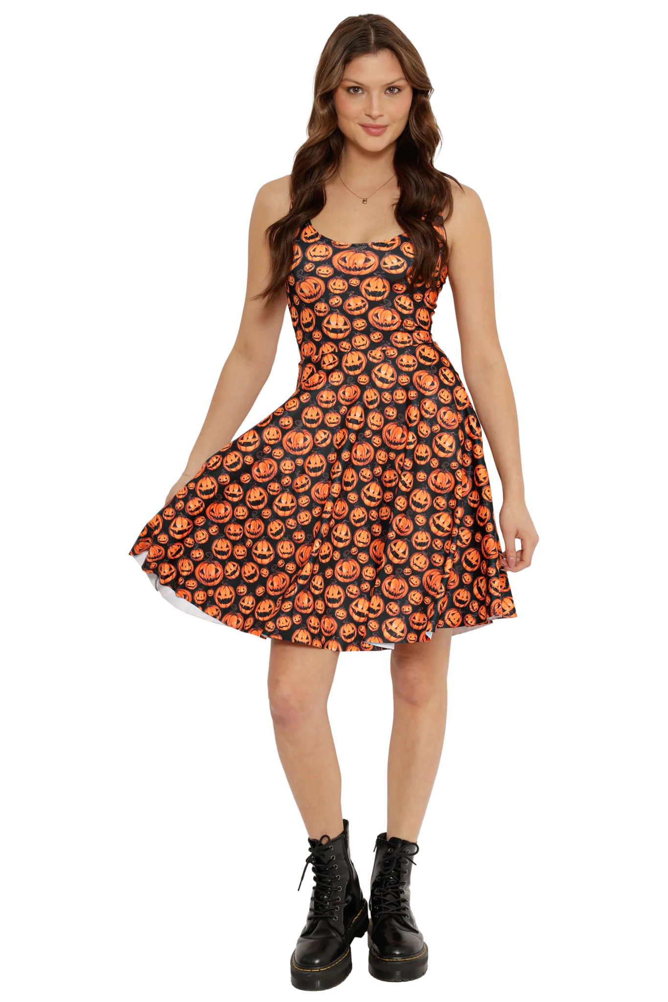 Pumpkins Scoop Longline Dress