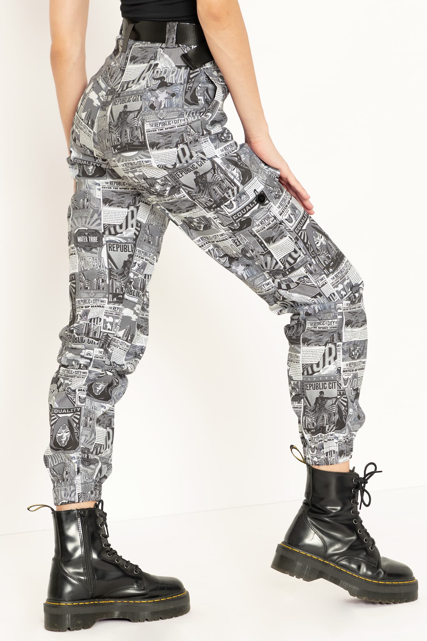 Republic City News Cargo Pants - Image 4