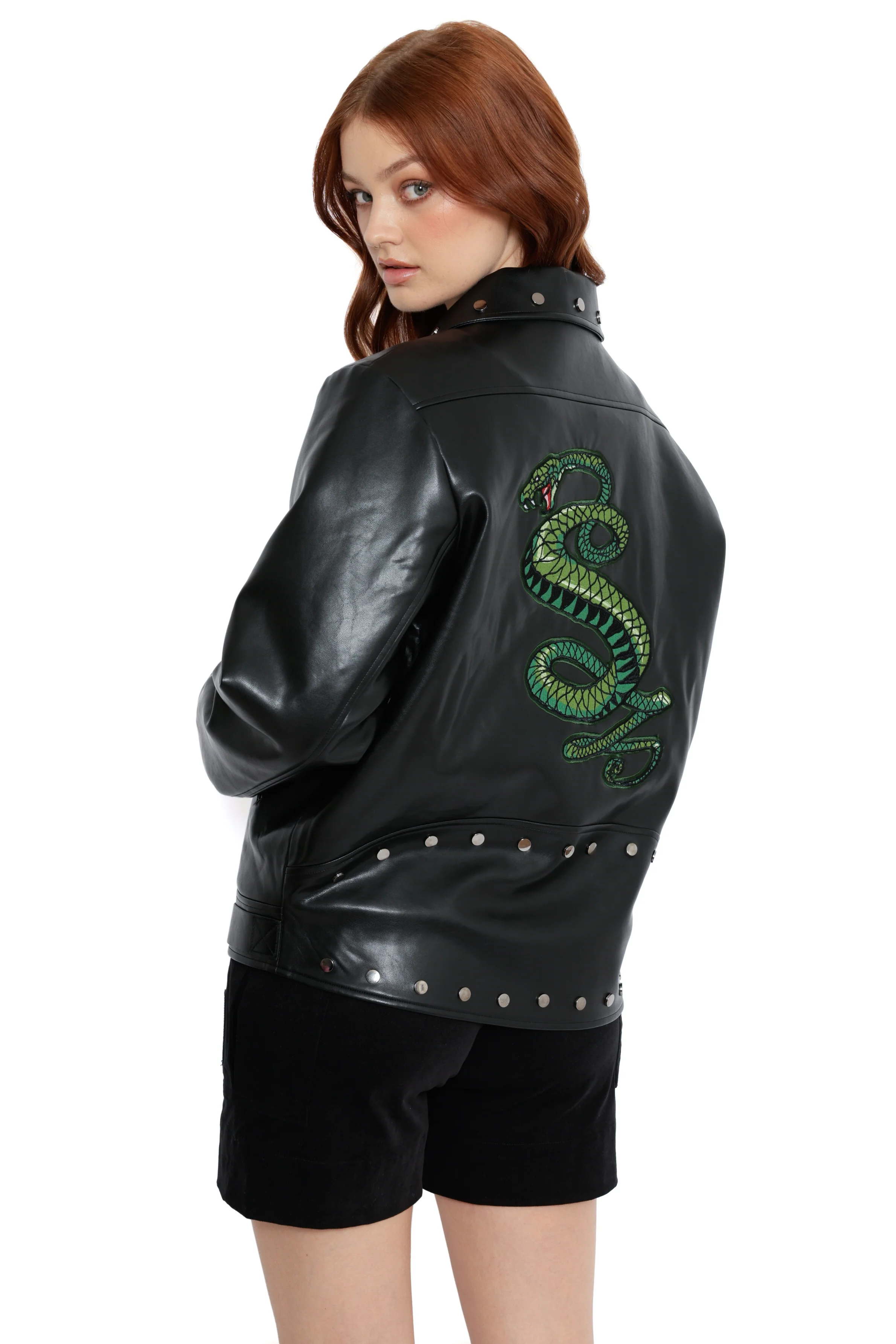 Tunnel Snakes Rule Moto Jacket