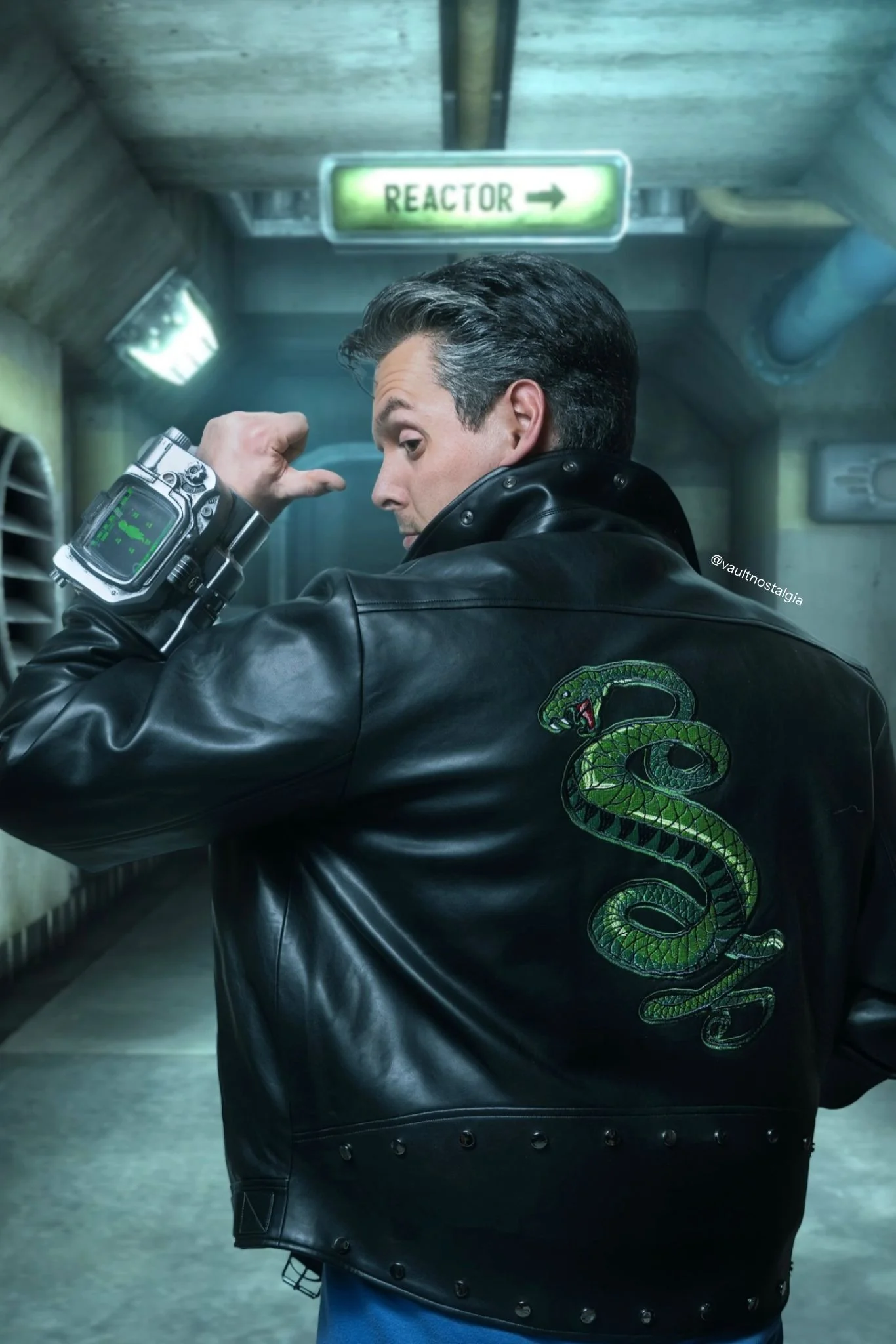 Tunnel Snakes Rule Moto Jacket - Image 2